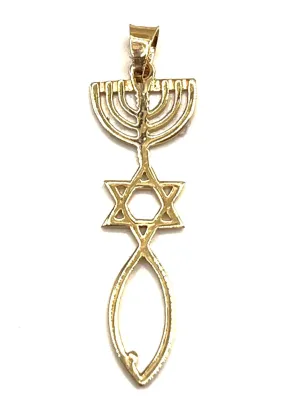 14k Gold Messianic "Grafted In" Necklace