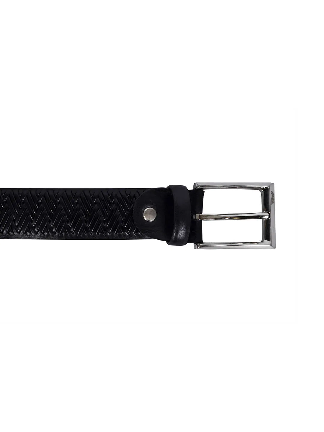 Bs 405 Black Leather Belts