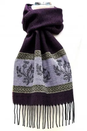 Celtic Alba Thistle Scarf