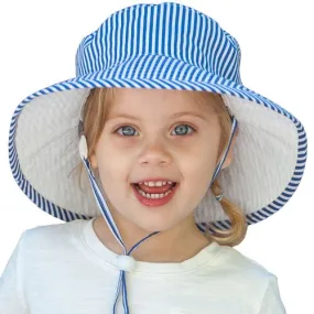 Child Sun Protection Sunbaby Hat-Cotton Prints