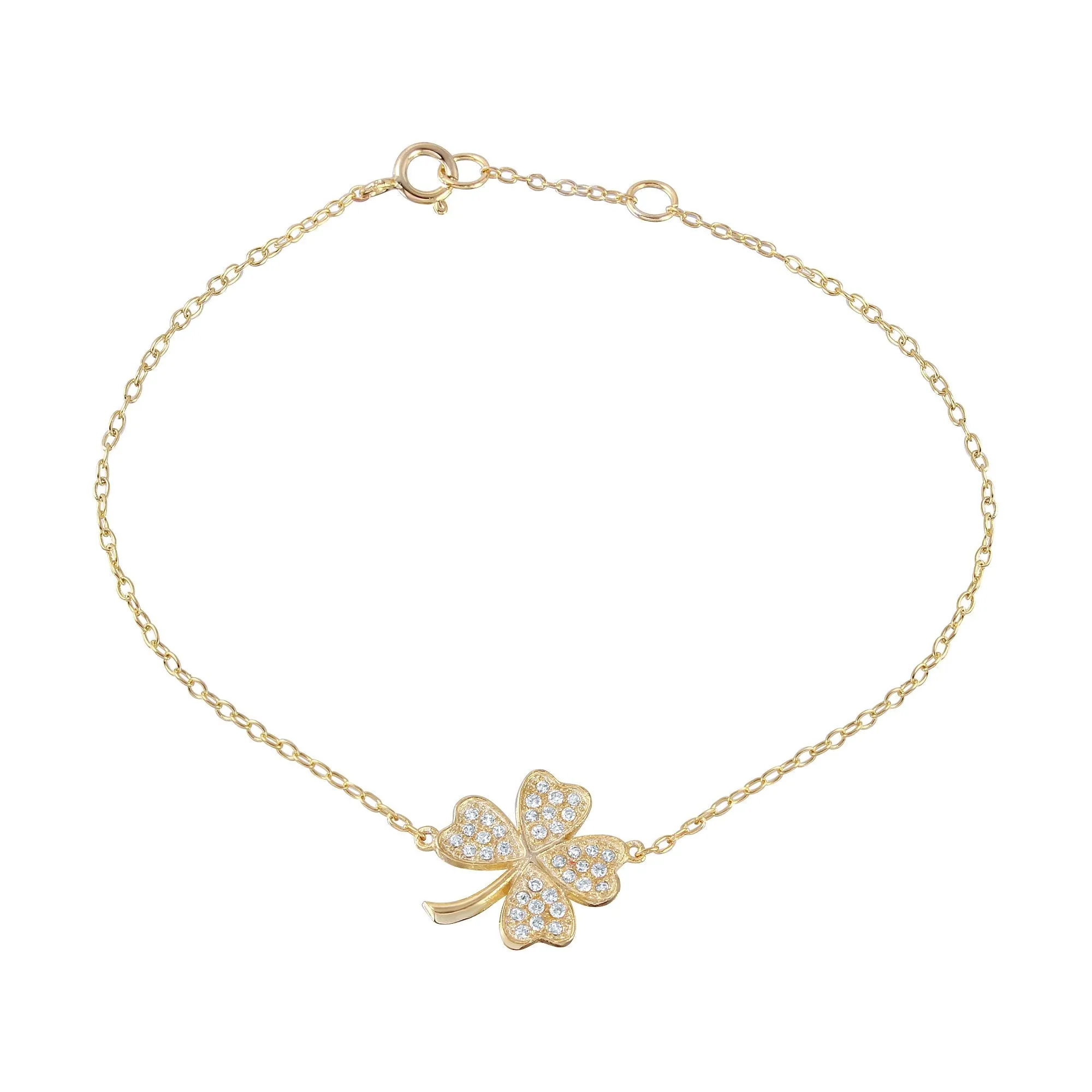 Clover CZ Bracelet