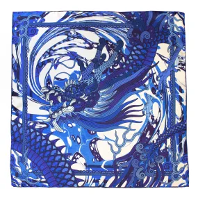 Dragon Scarf, Oriental Abyss – Silk Scarves