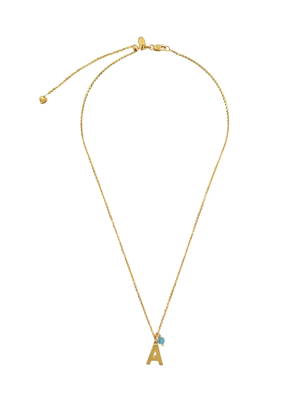 Gold Alphabet Street Necklace - Pre-Order