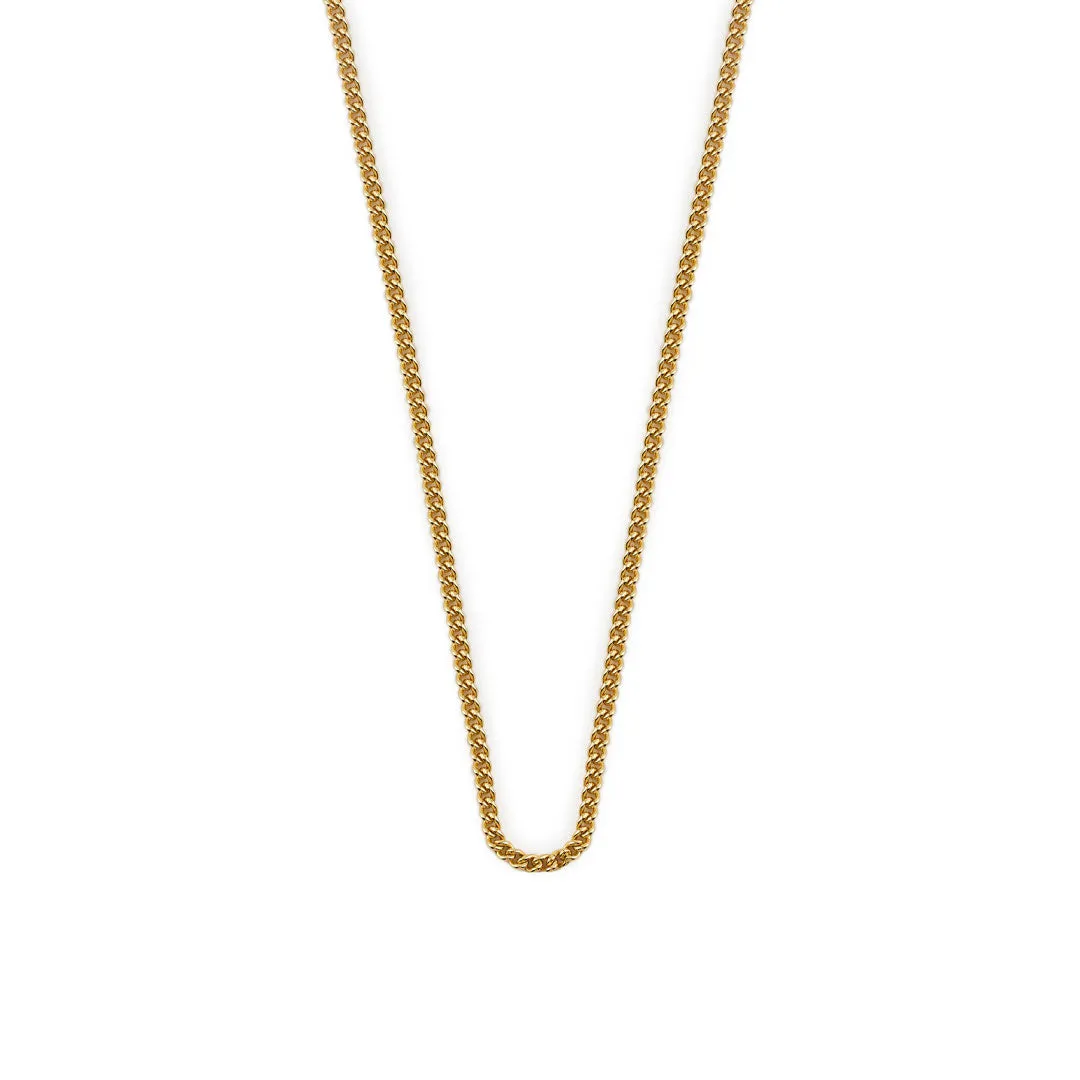 Gold Non Adjustable Chain