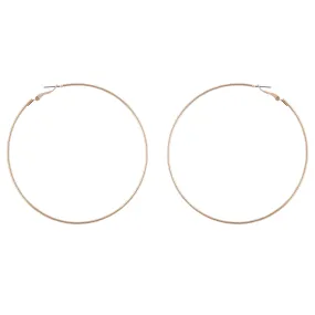 Gold Super Hoop Earrings