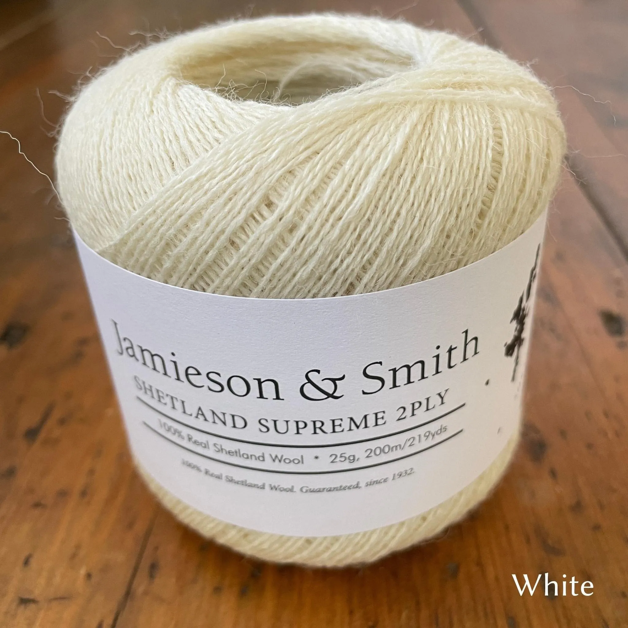 Jamieson & Smith 2ply Shetland Supreme Lace Weight yarn