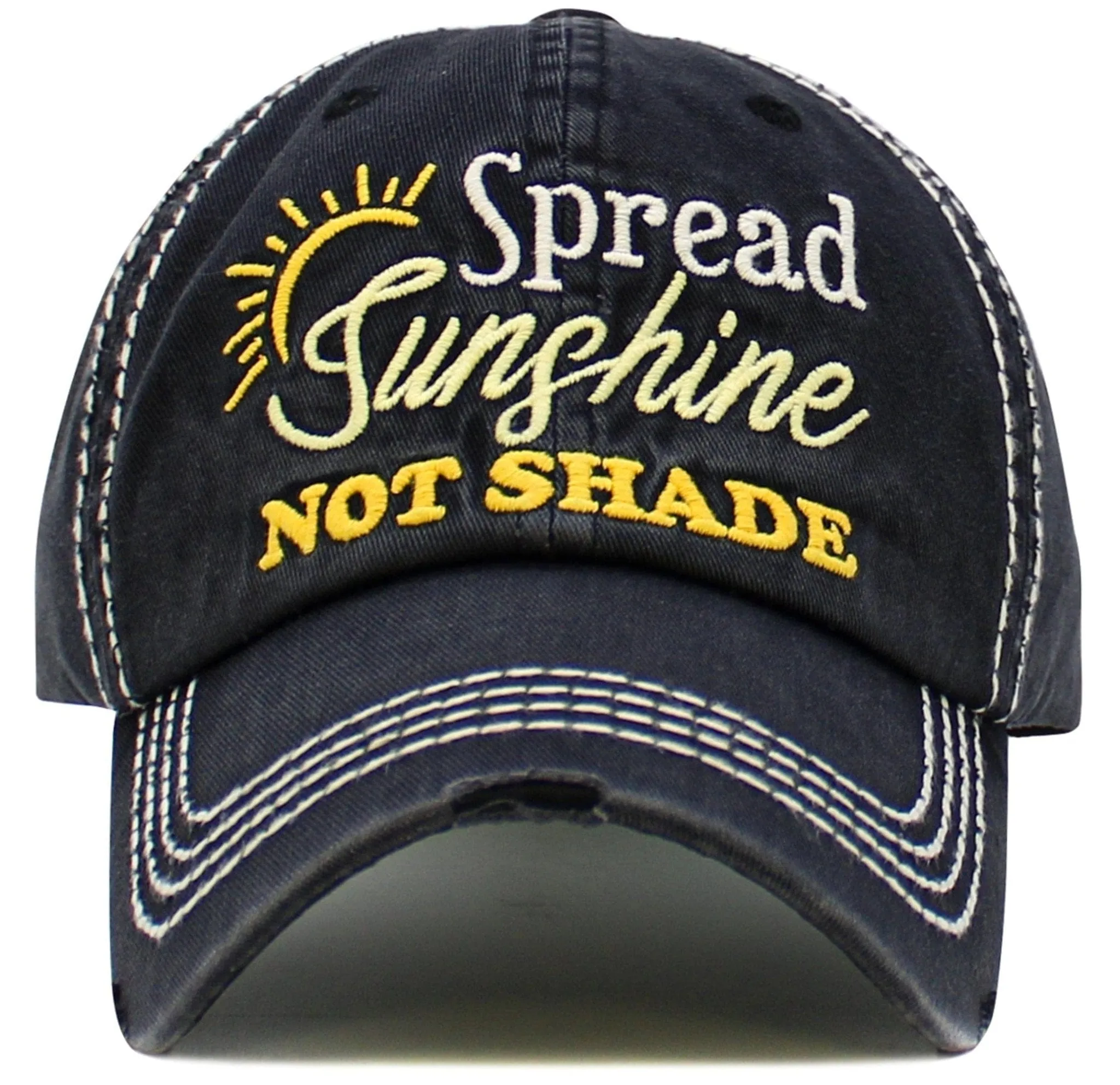 KBV1571 Spread Sunshine Washed Vintage Ballcap