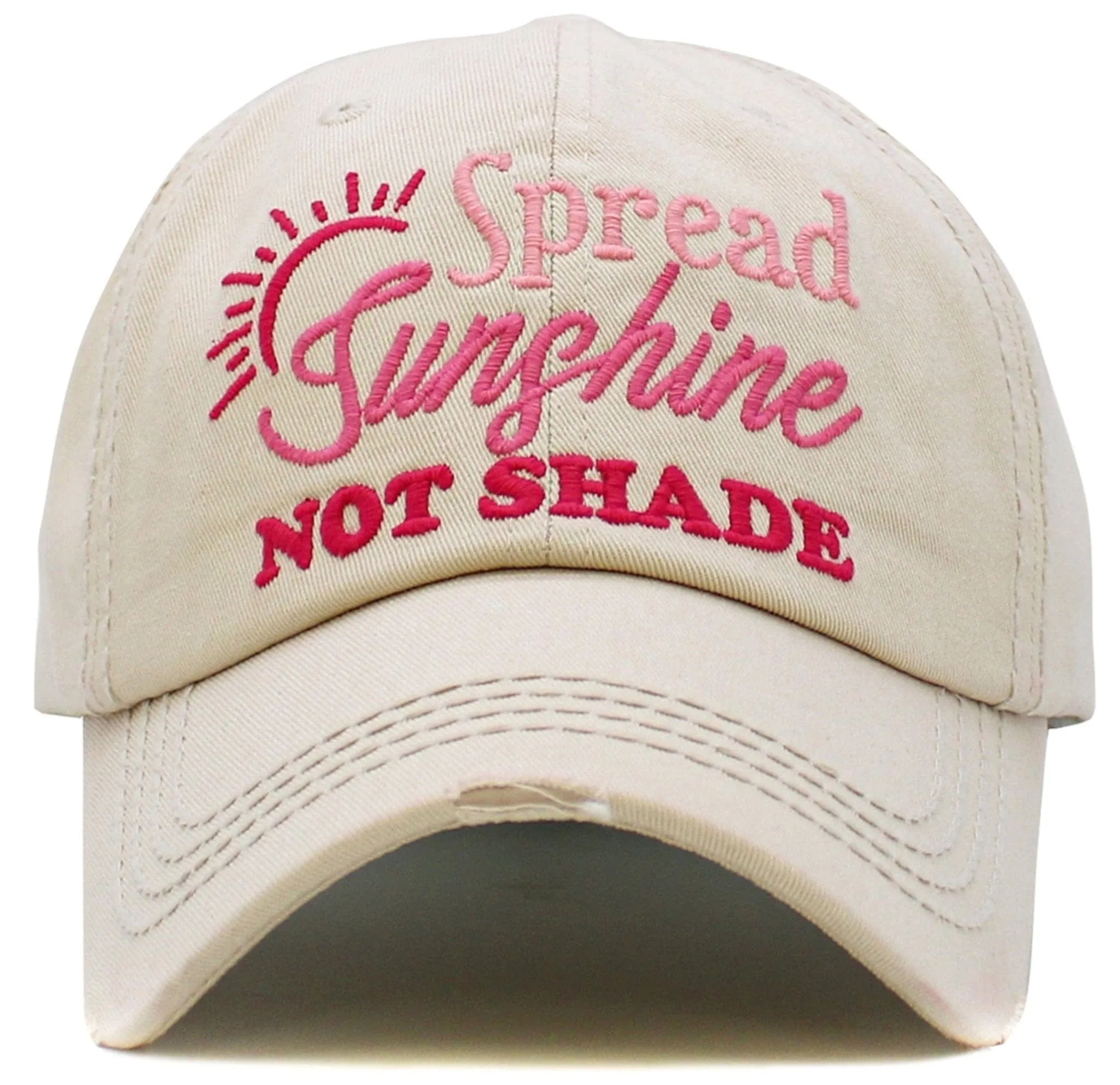 KBV1571 Spread Sunshine Washed Vintage Ballcap