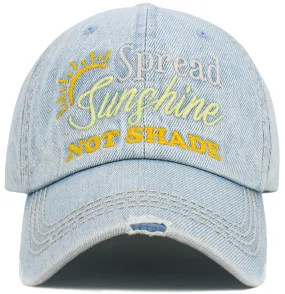 KBV1571 Spread Sunshine Washed Vintage Ballcap