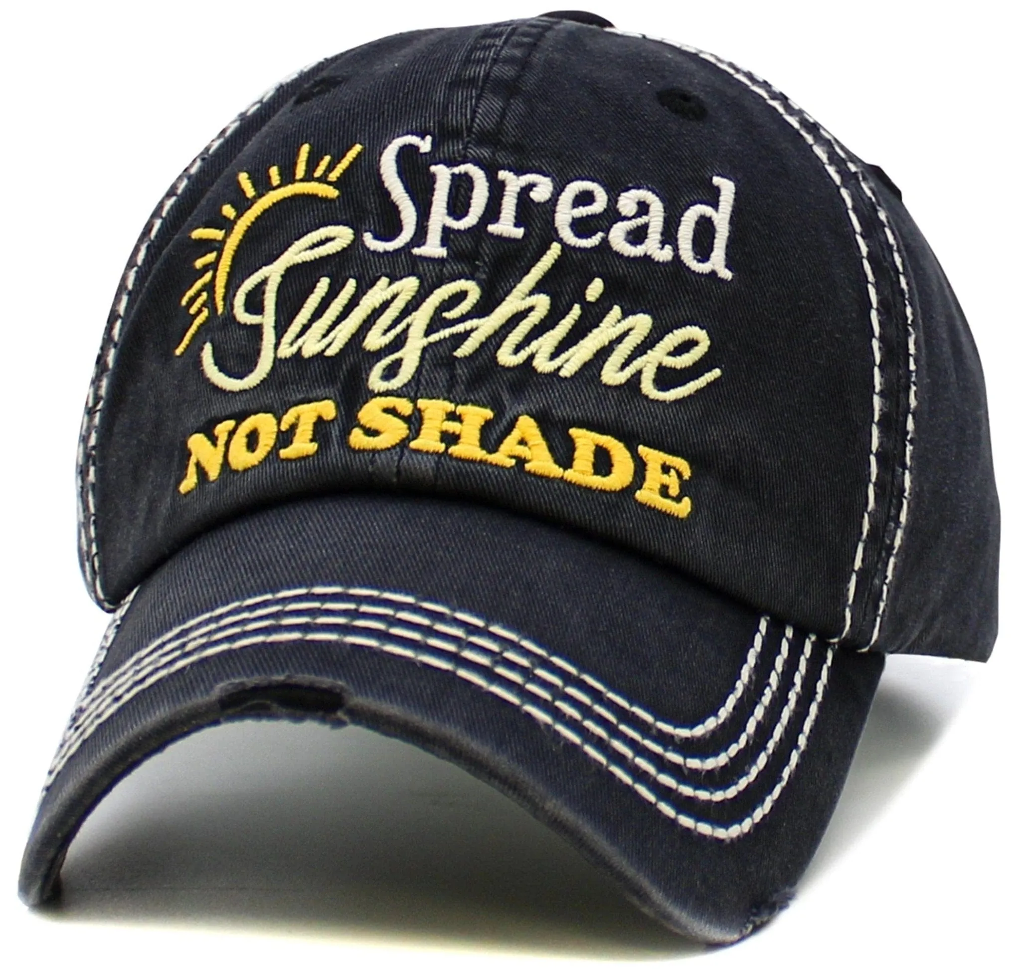 KBV1571 Spread Sunshine Washed Vintage Ballcap