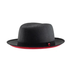 King (Jet Black Straw) Hat