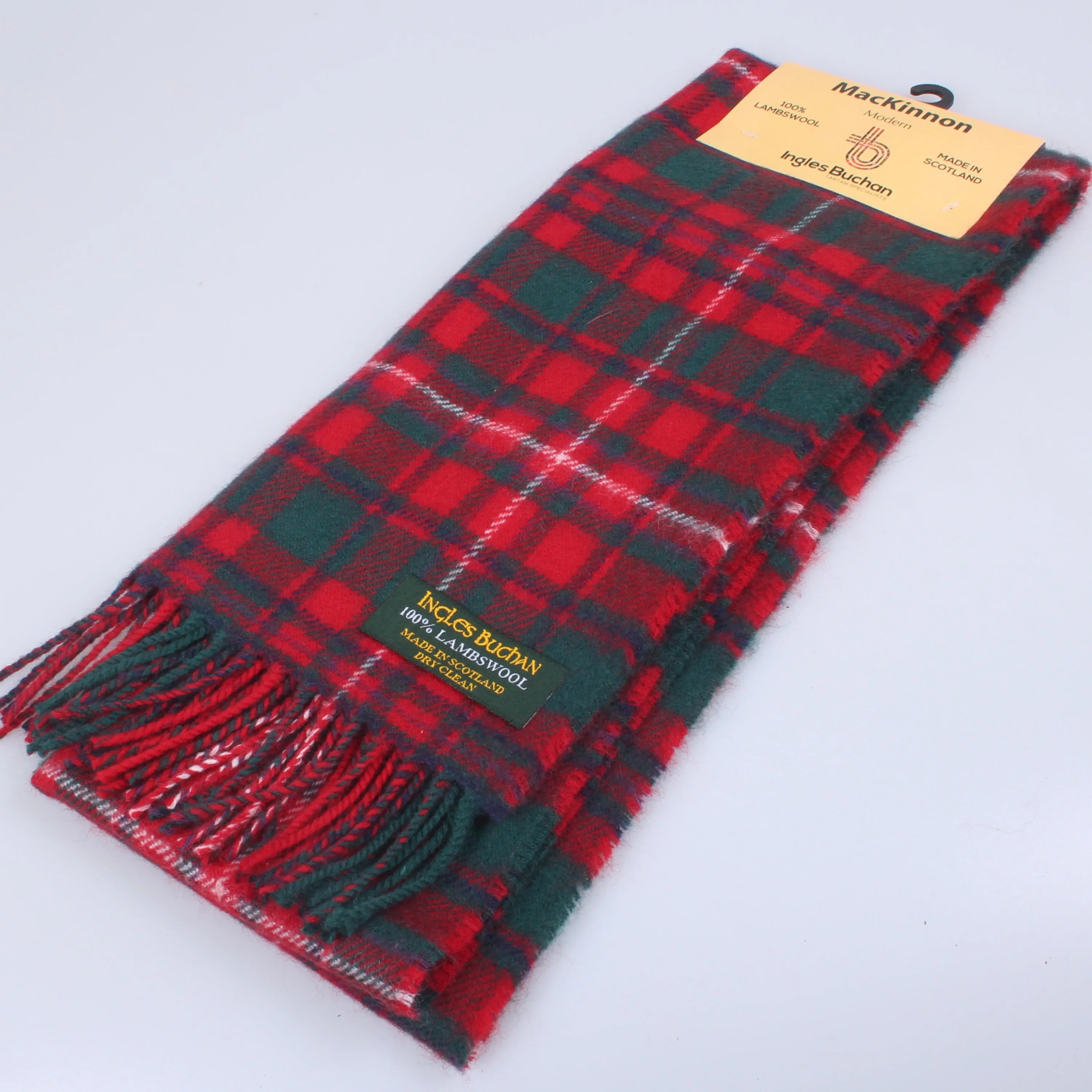 Lambswool Scarf in MacKinnon Modern Tartan