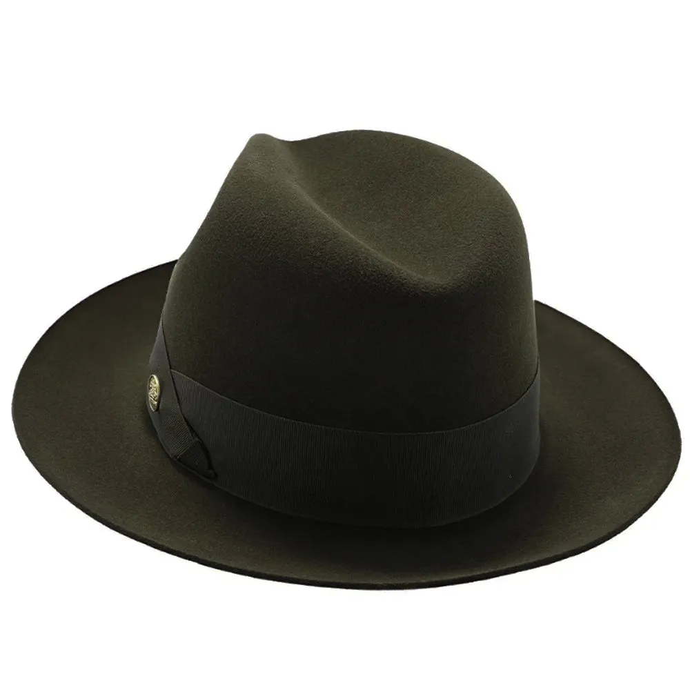 Lucky Strike-Stetson Wool Felt Fedora Hat