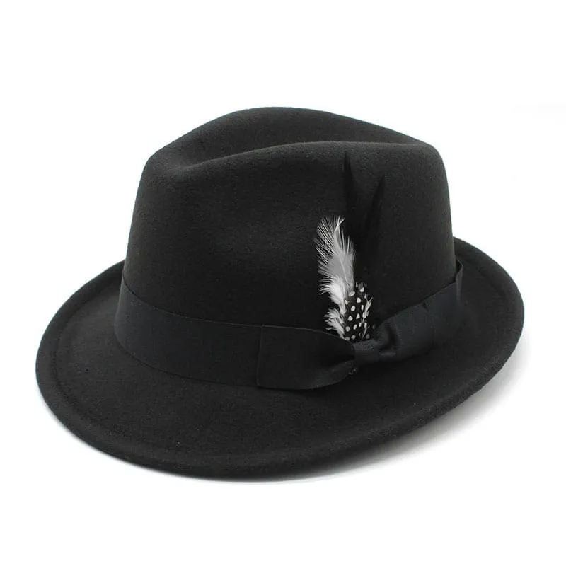 Nimes Feathers Trilby Hat