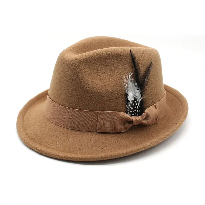 Nimes Feathers Trilby Hat