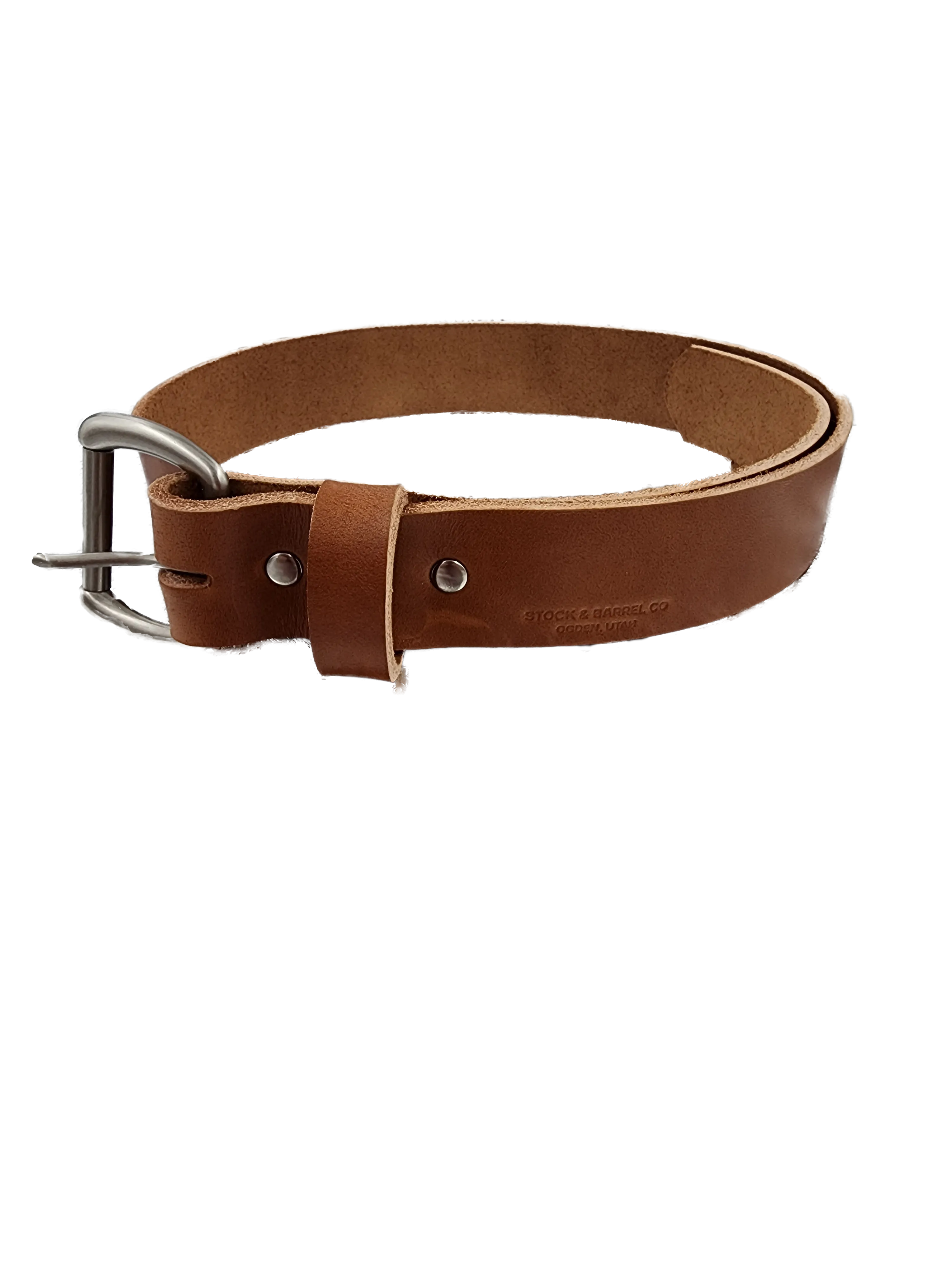 No.6 | 'Buck Brown' Rugged Leather Men's Belt