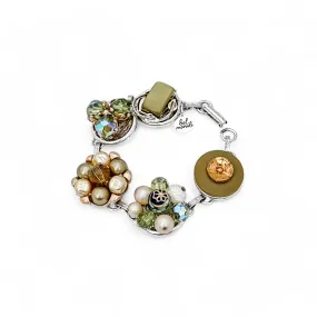 Olive Baubles Vintage Cluster Bracelet