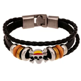 One Piece Bracelet for Men - Skull Logo