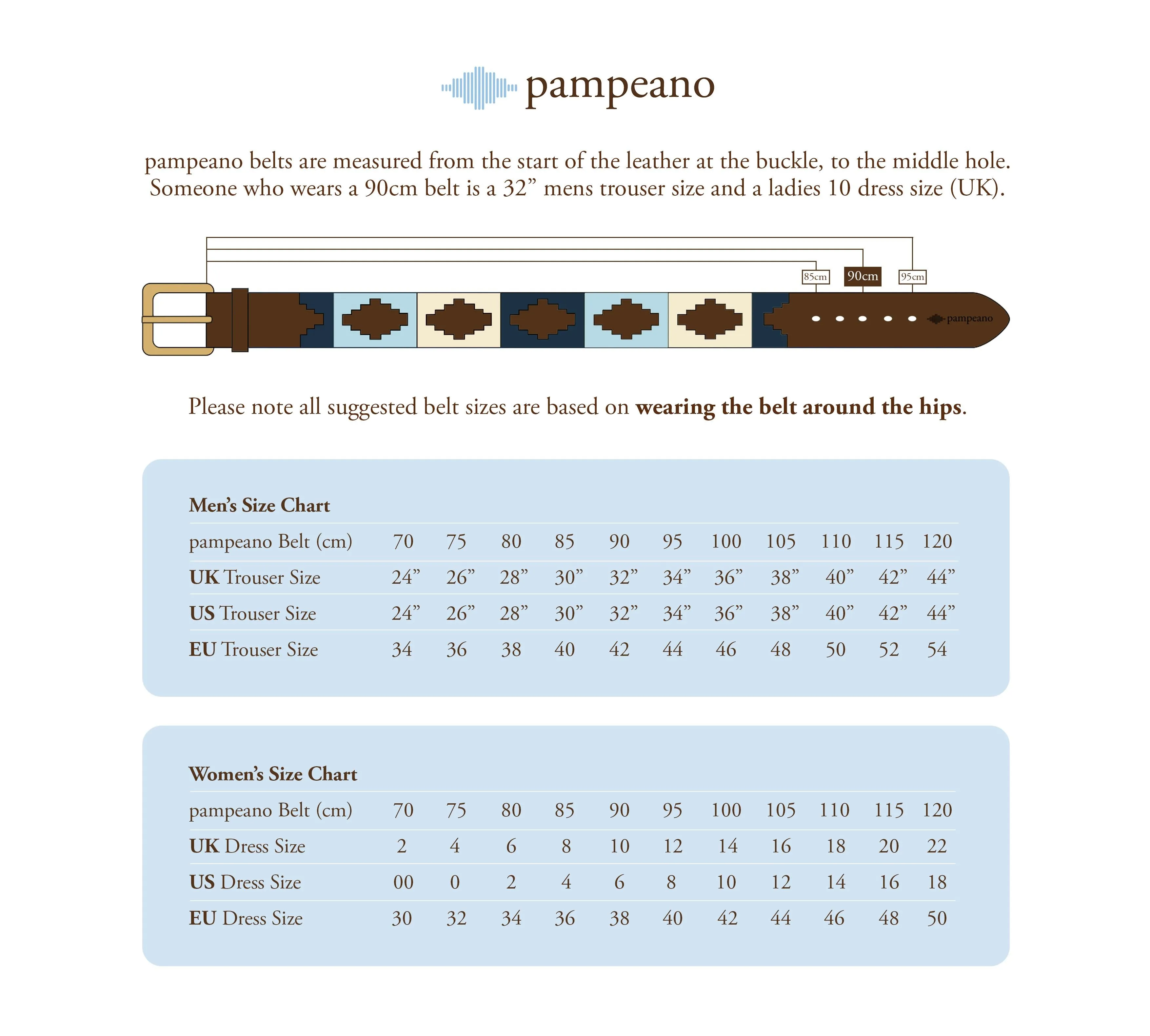 Pampeano Polo Belt - Patron