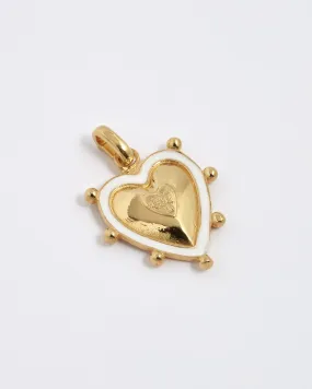 Sicilian Heart Charm