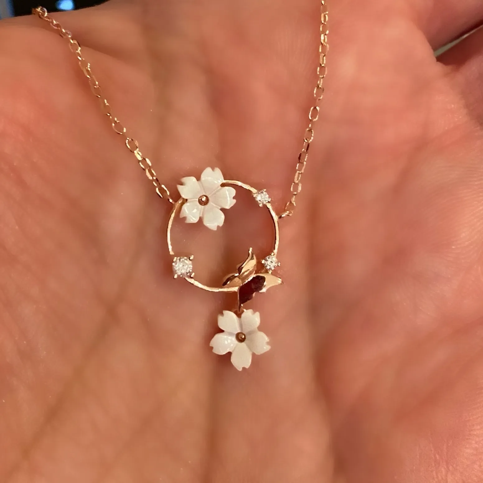 Spring Flower Necklaces