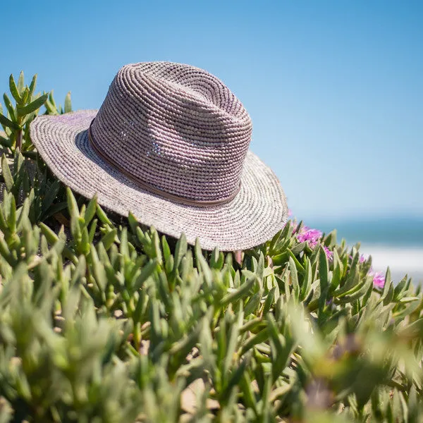 Sun 'N' Sand - Raffia Wide Brim Fedora Hat