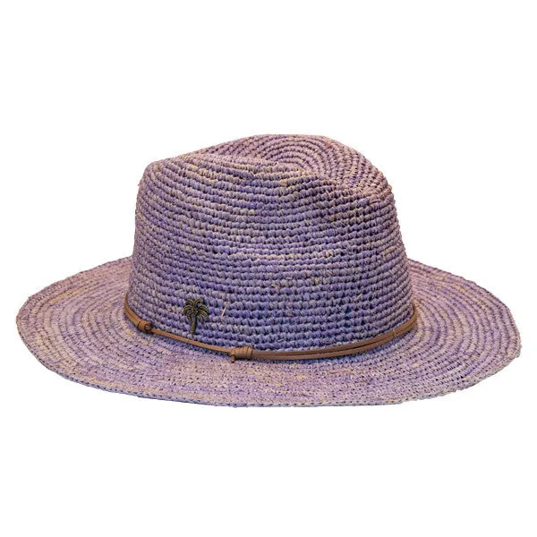 Sun 'N' Sand - Raffia Wide Brim Fedora Hat