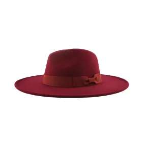 Tori Wide Brim - Burgundy