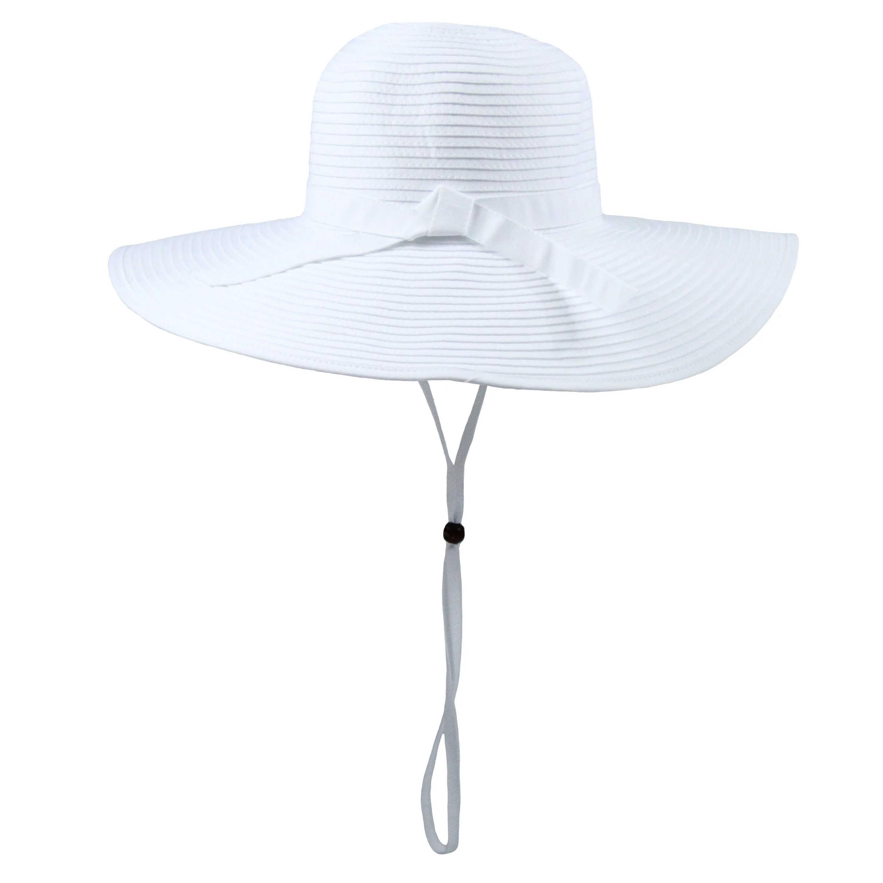 Women's Wide Brim Sun Hat - White