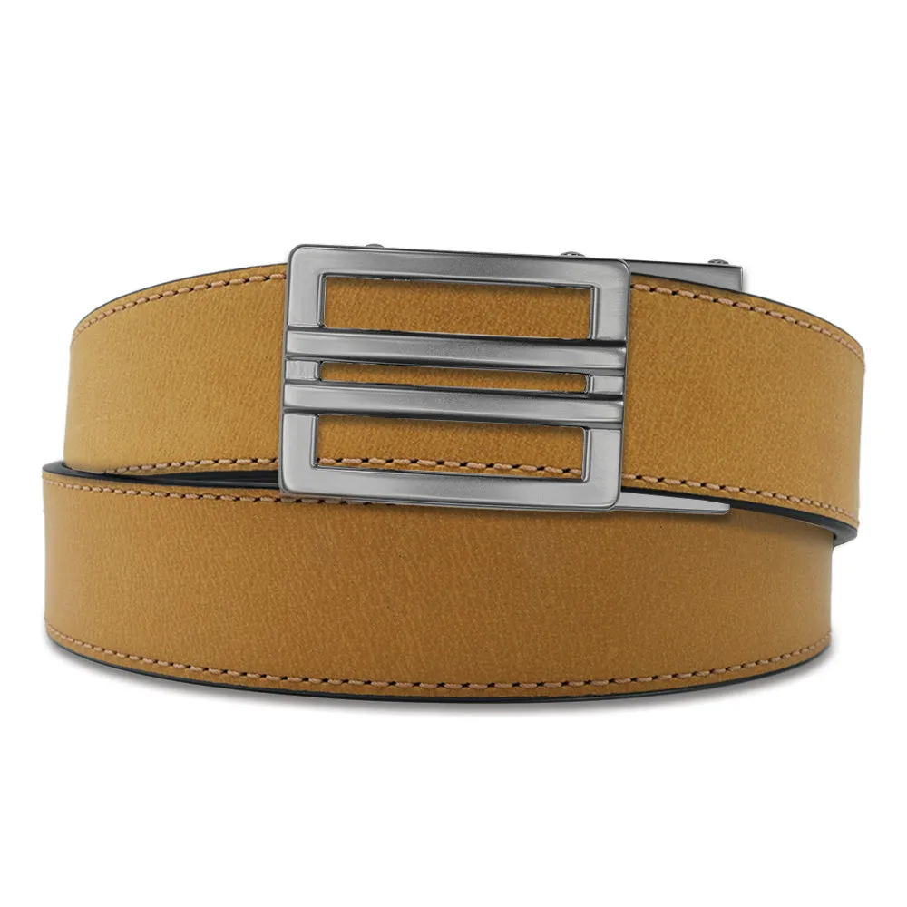 X1 BUCKLE | BUFFALO LEATHER GUN BELT 1.5"